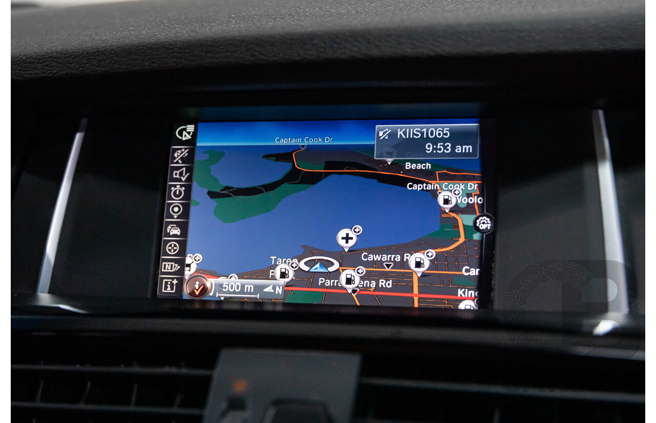 9/2015 BMW X3 xDrive20d xLine F25 MY15 4d Wagon Mineral White Metallic Turbo Diesel 2.0L