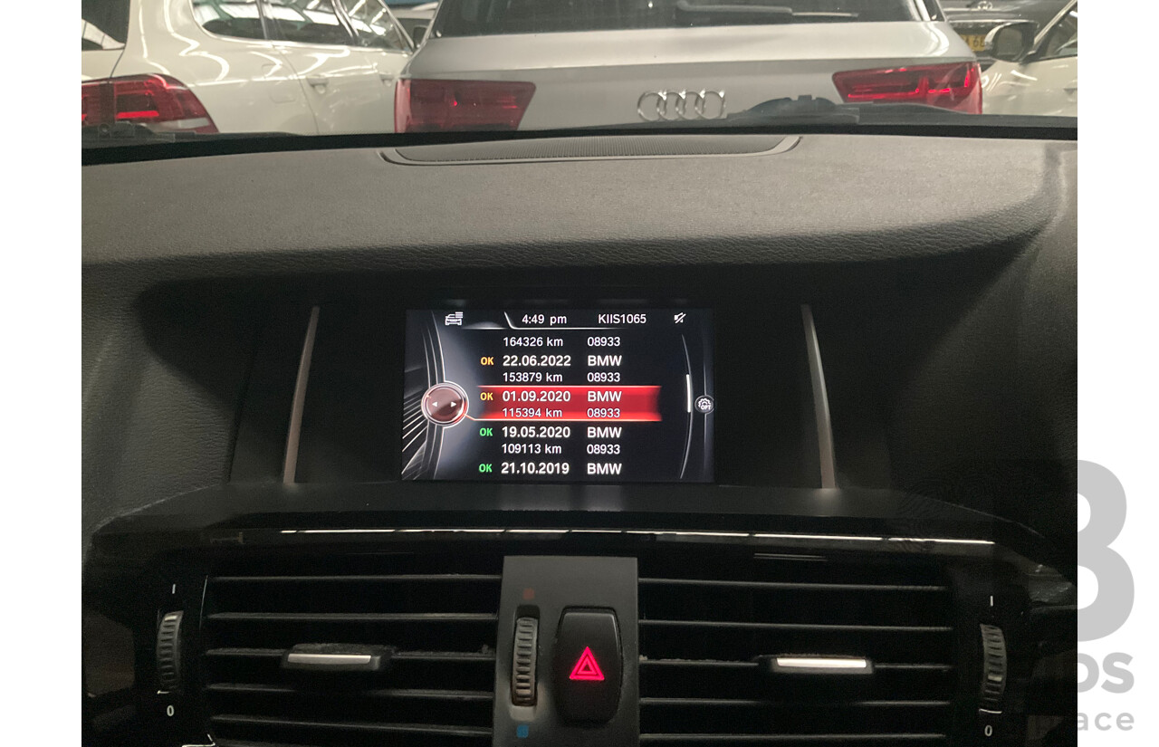 9/2015 BMW X3 xDrive20d xLine F25 MY15 4d Wagon Mineral White Metallic Turbo Diesel 2.0L