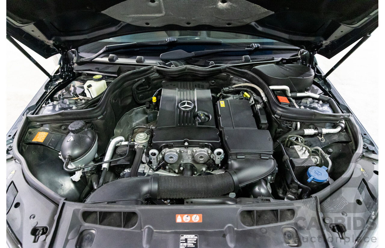 8/2009 Mercedes-Benz C200 Kompressor Classic W204 4d Sedan Tenorite Grey Metallic Supercharged 1.8L