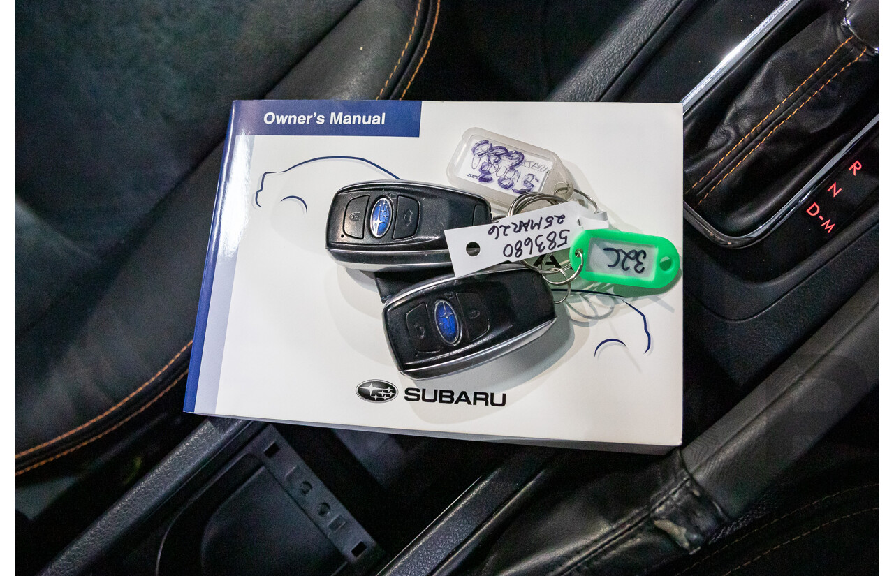 02/2016 Subaru XV 2.0i-S (AWD) MY17 4D Wagon Dark Grey Metallic 2.0L