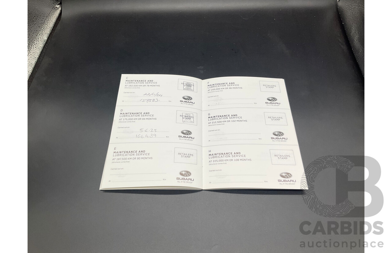 02/2016 Subaru XV 2.0i-S (AWD) MY17 4D Wagon Dark Grey Metallic 2.0L