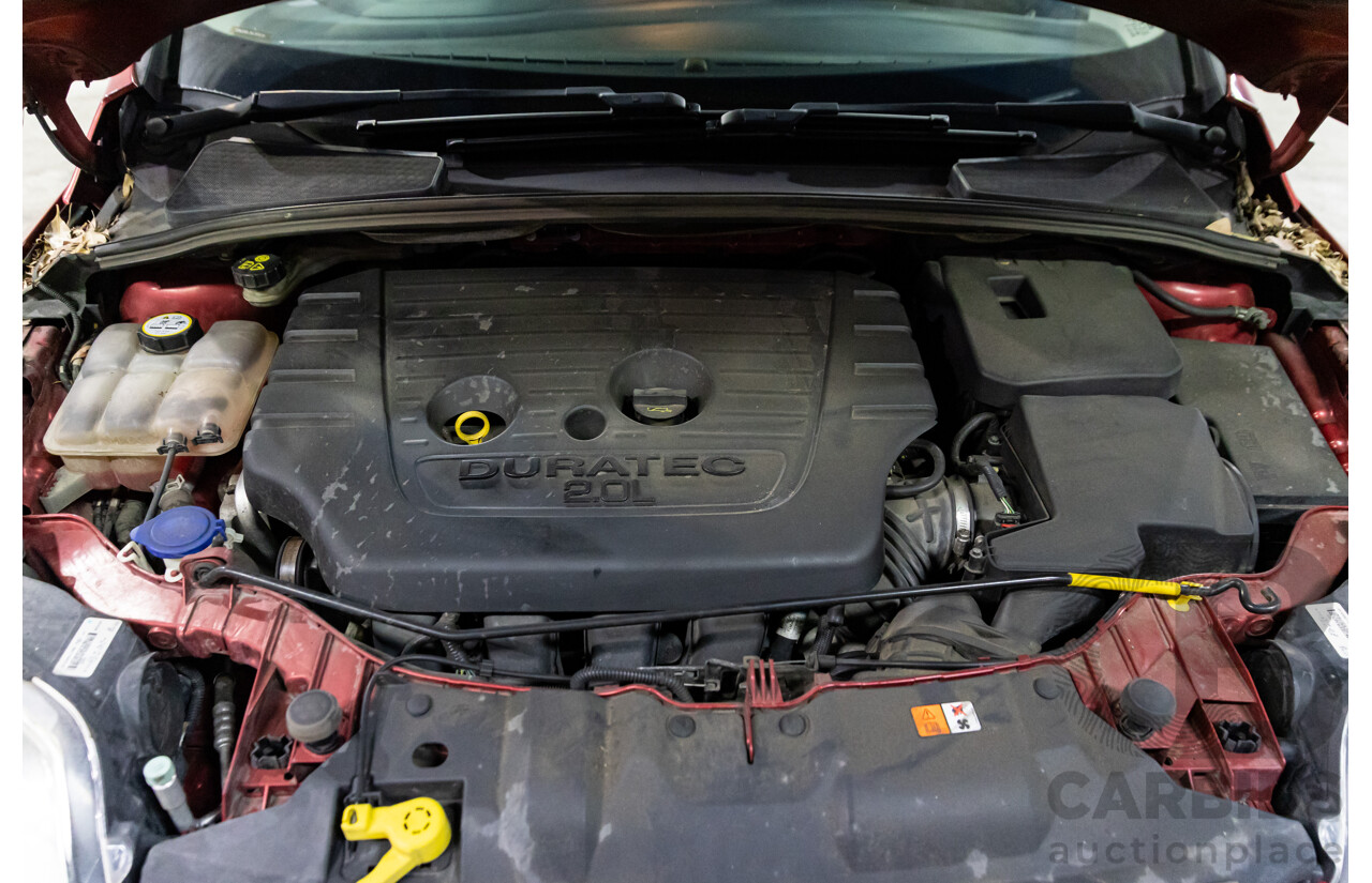 4/2013 Ford Focus Trend LW MK2 5d Hatchback Ruby Red Metallic 2.0L