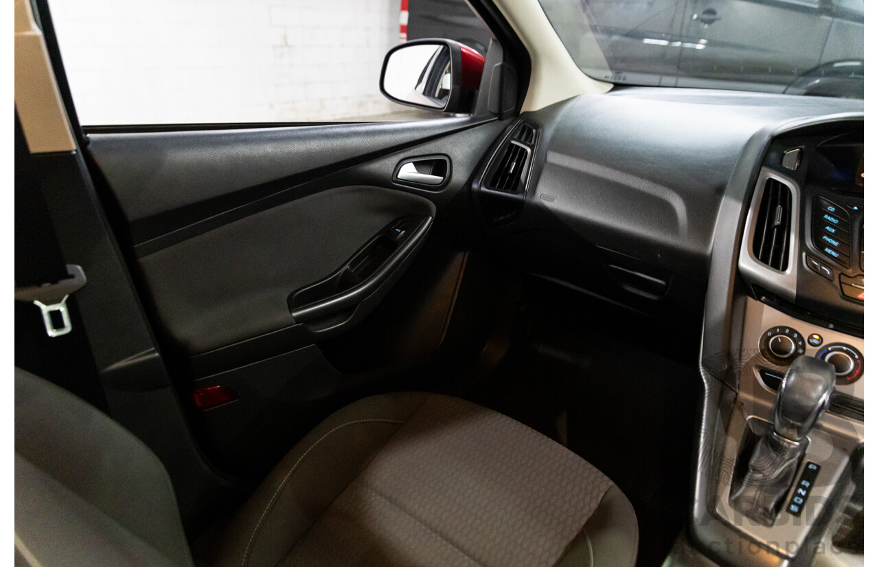 4/2013 Ford Focus Trend LW MK2 5d Hatchback Ruby Red Metallic 2.0L