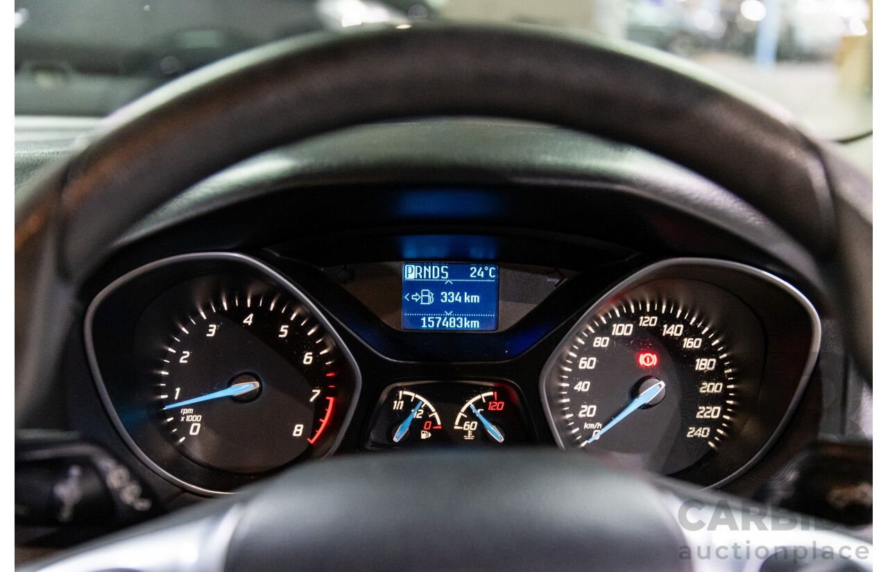 4/2013 Ford Focus Trend LW MK2 5d Hatchback Ruby Red Metallic 2.0L