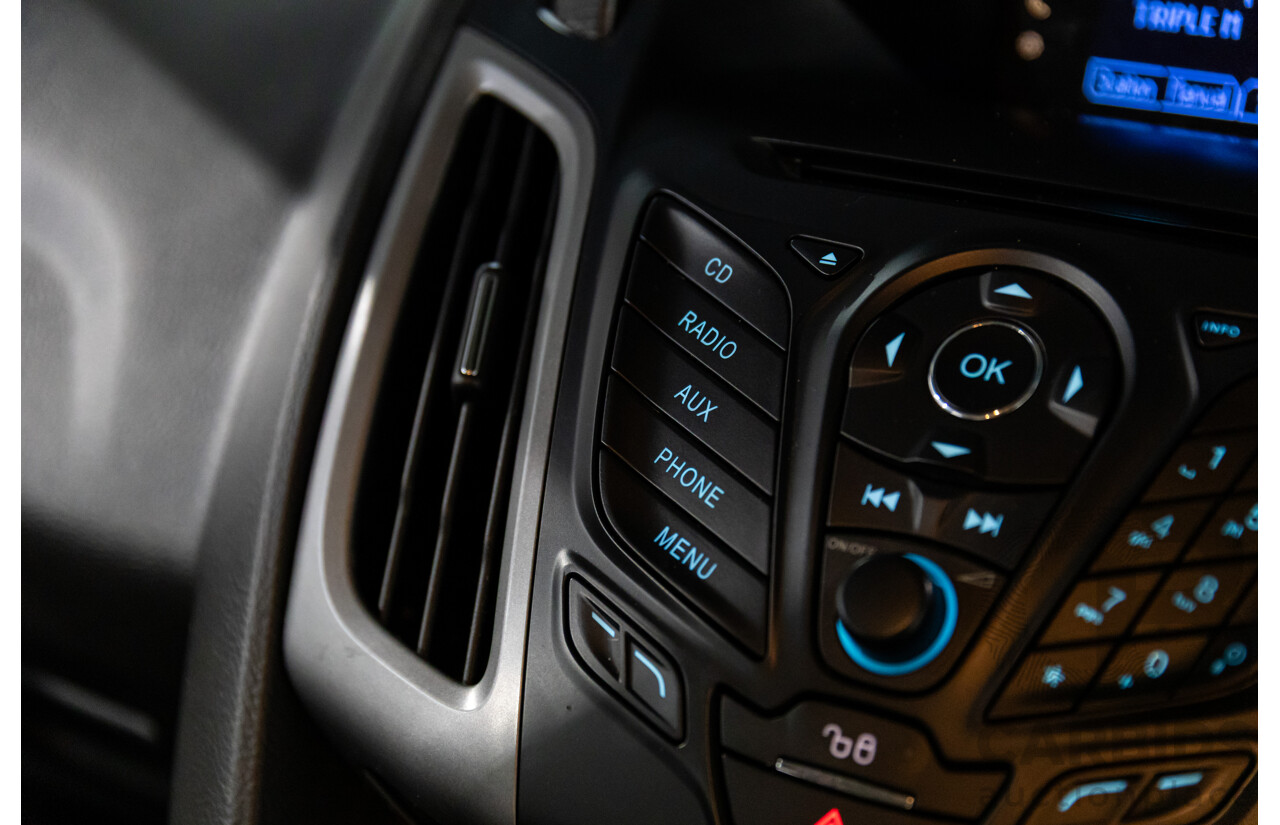 4/2013 Ford Focus Trend LW MK2 5d Hatchback Ruby Red Metallic 2.0L