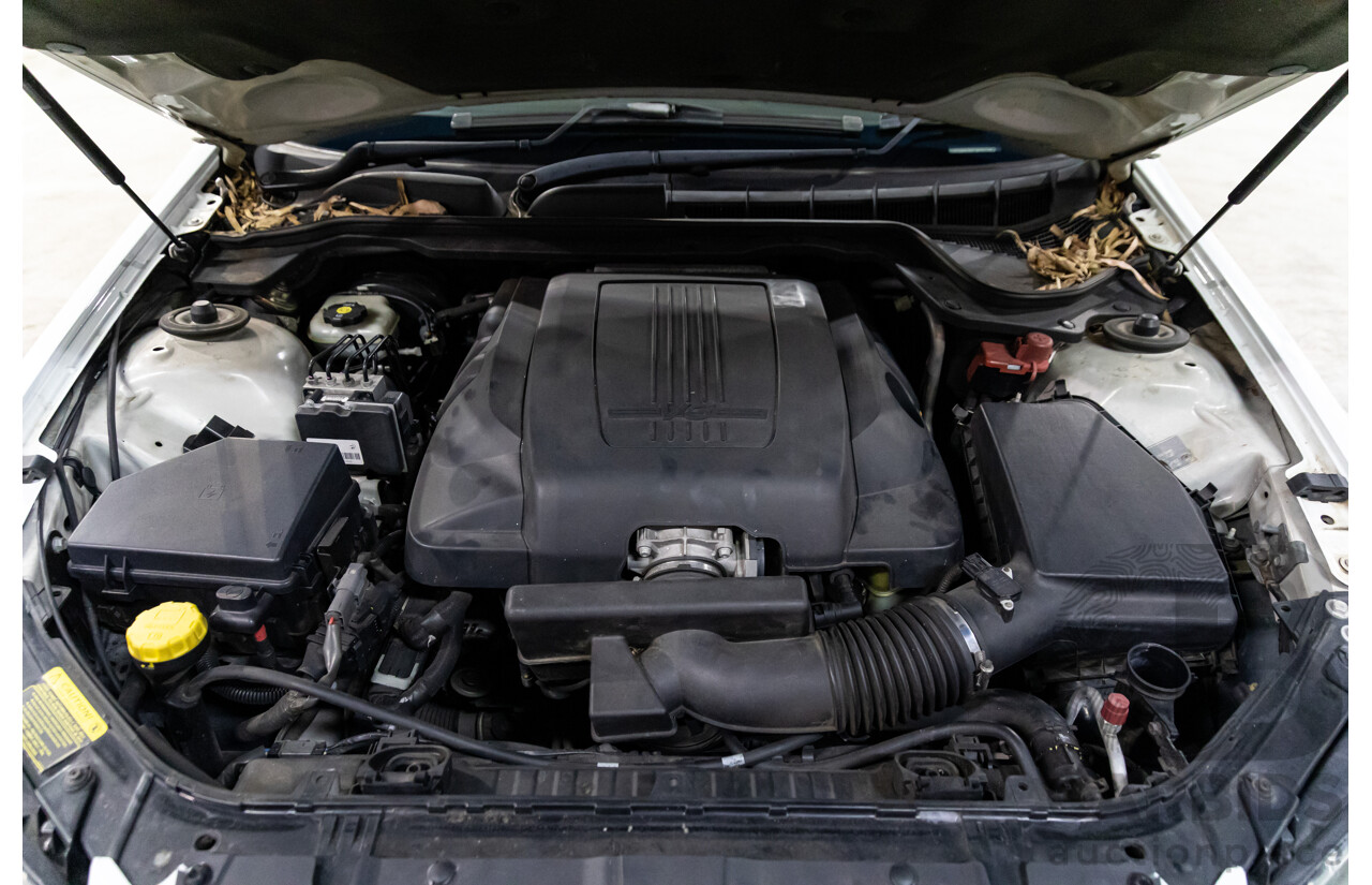 9/2010 Holden Commodore SV6 VE II 4d Sportwagon Heron White V6 3.6L