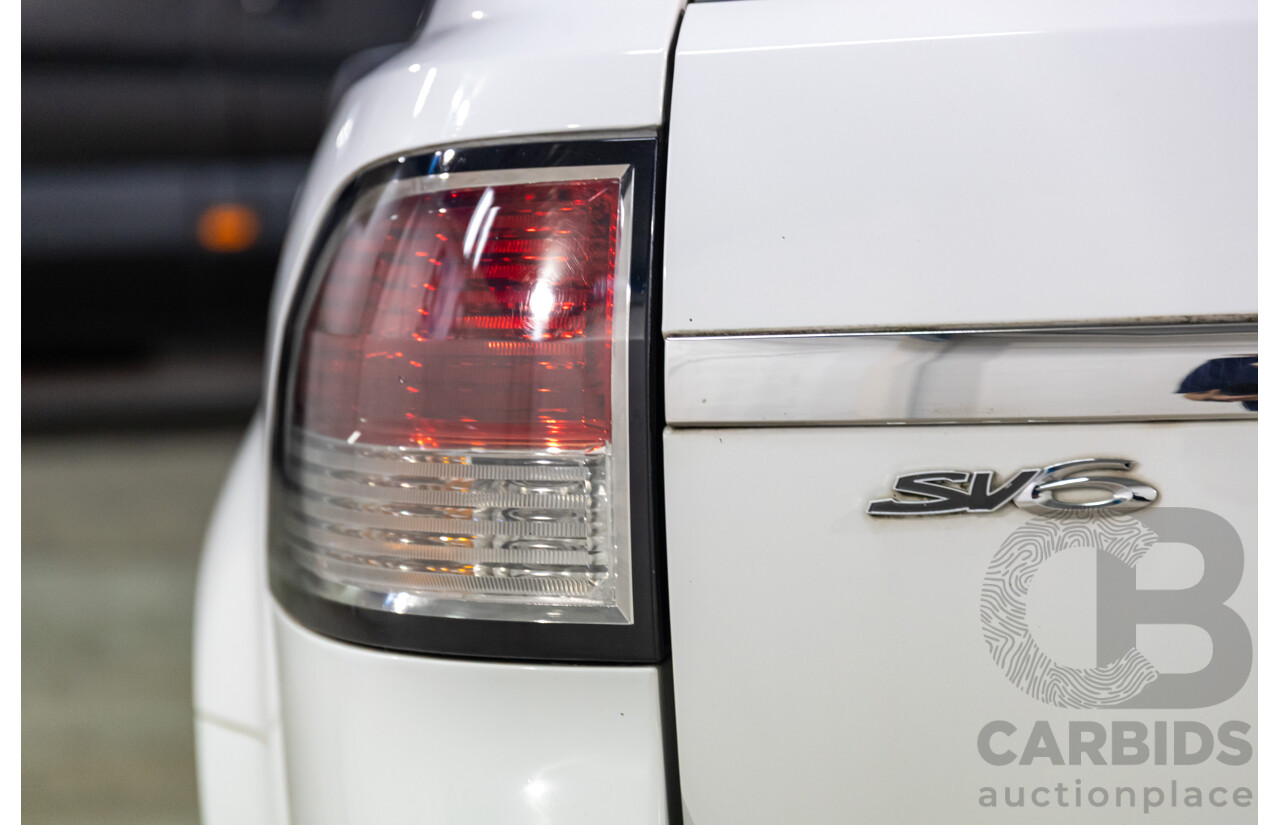 9/2010 Holden Commodore SV6 VE II 4d Sportwagon Heron White V6 3.6L