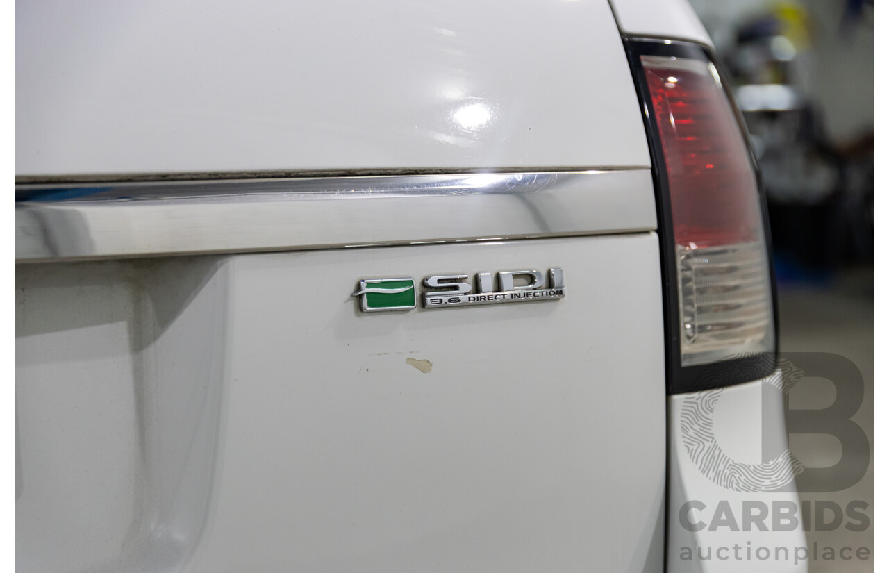 9/2010 Holden Commodore SV6 VE II 4d Sportwagon Heron White V6 3.6L
