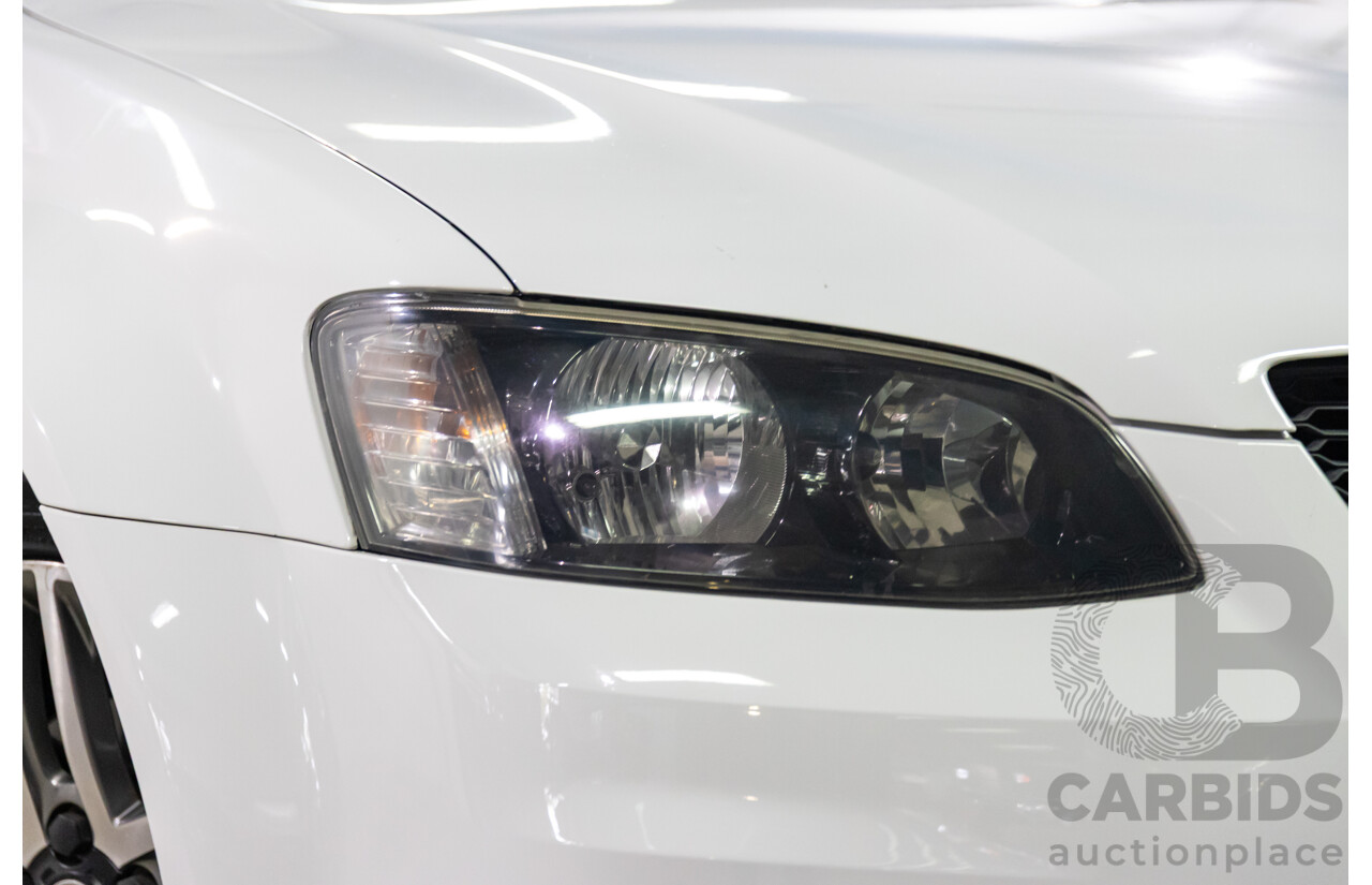 9/2010 Holden Commodore SV6 VE II 4d Sportwagon Heron White V6 3.6L