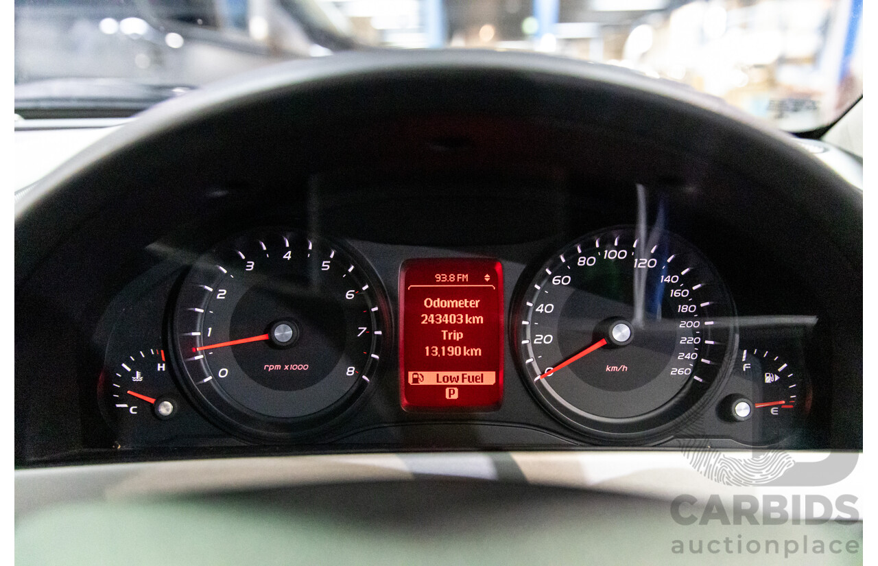 9/2010 Holden Commodore SV6 VE II 4d Sportwagon Heron White V6 3.6L