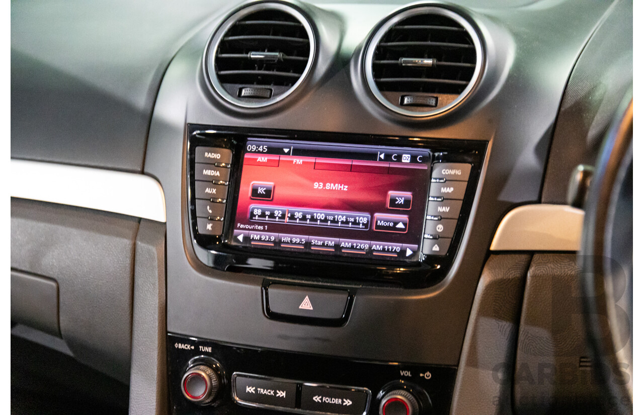 9/2010 Holden Commodore SV6 VE II 4d Sportwagon Heron White V6 3.6L