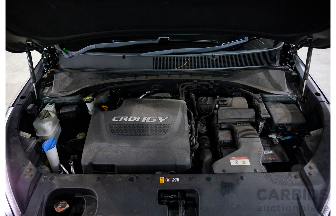 02/2017 Kia Sorento Platinum (AWD) UM MY17 4d Wagon Sparkling Silver Metallic Turbo Diesel 2.2L