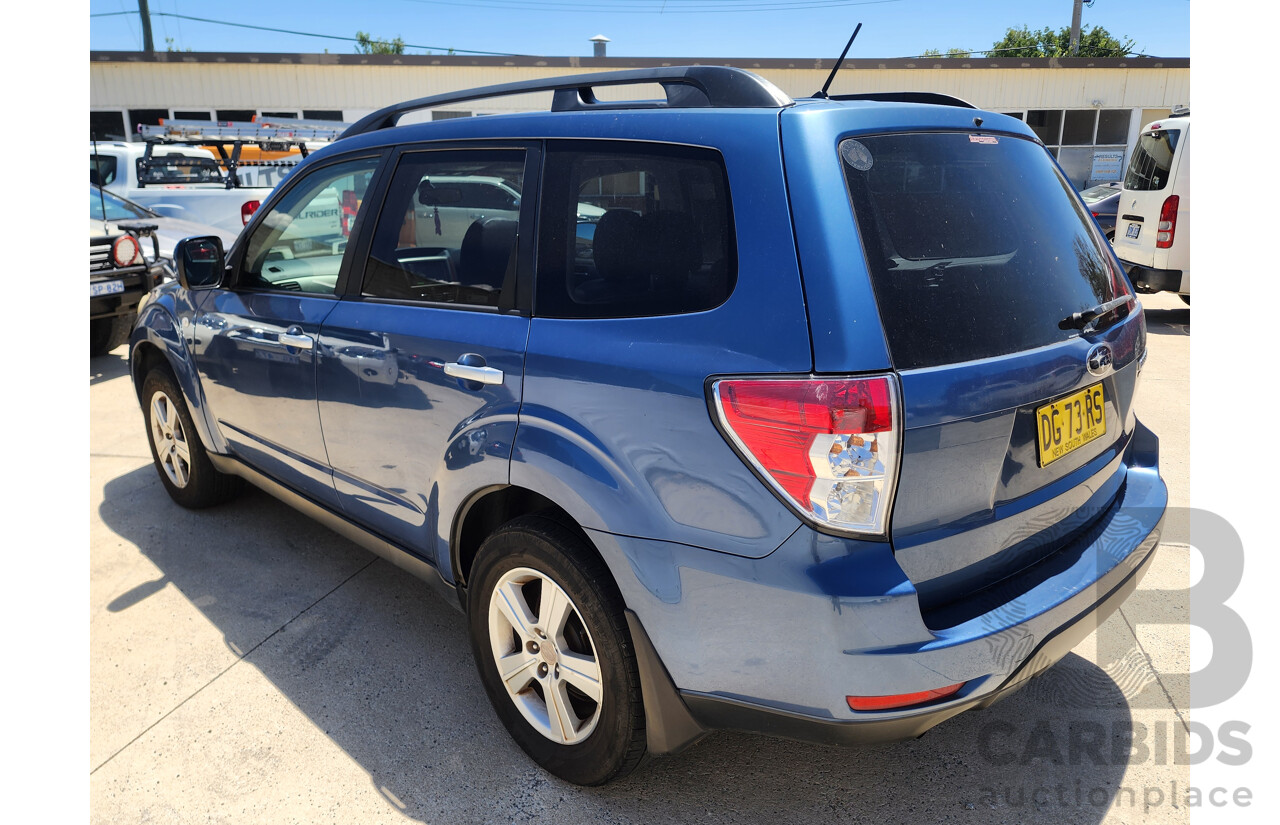 4/2008 Subaru Forester XS Premium MY09 4d Wagon Blue 2.5L