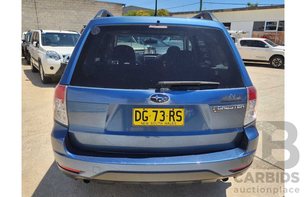 4/2008 Subaru Forester XS Premium MY09 4d Wagon Blue 2.5L