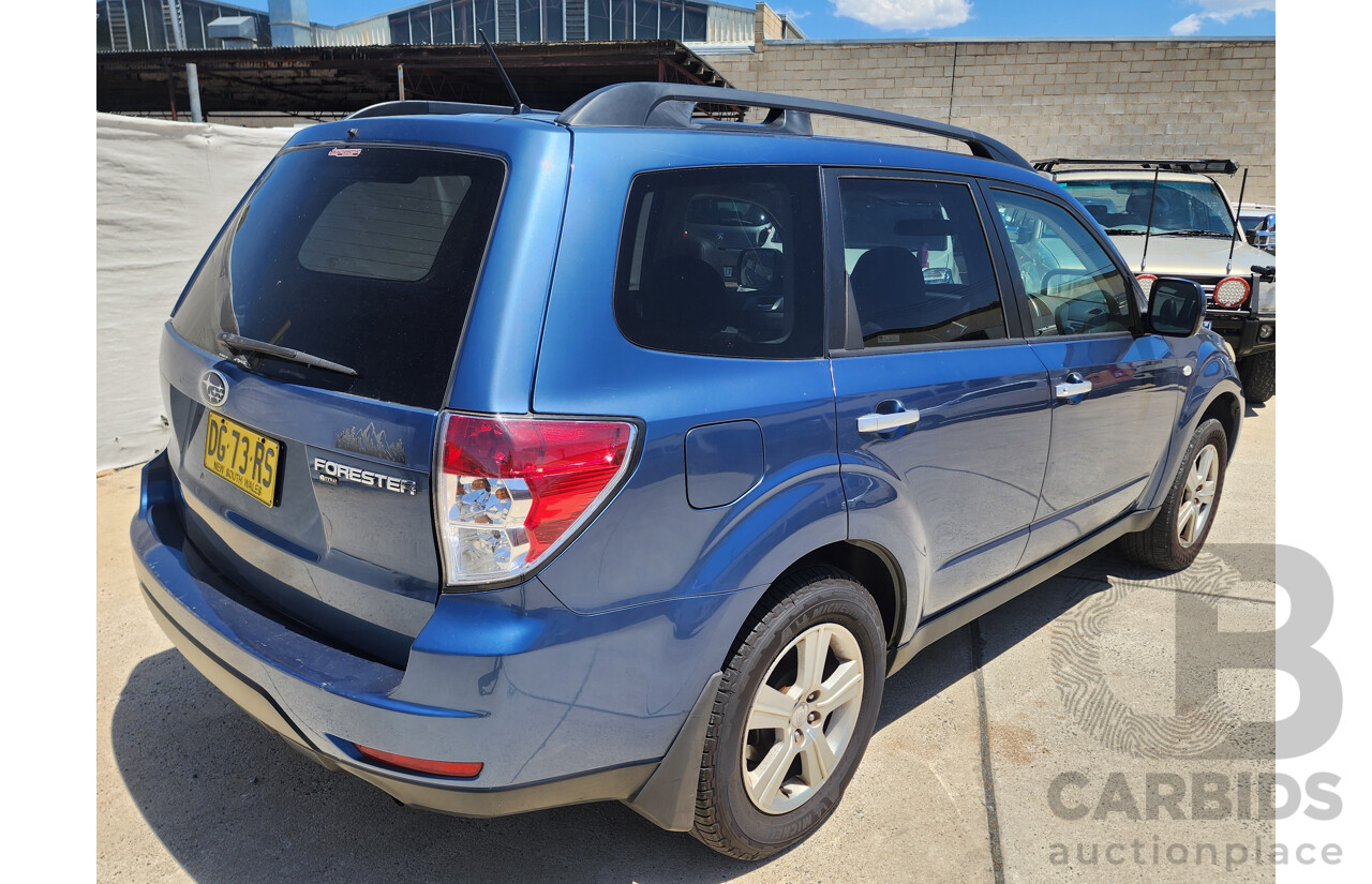 4/2008 Subaru Forester XS Premium MY09 4d Wagon Blue 2.5L