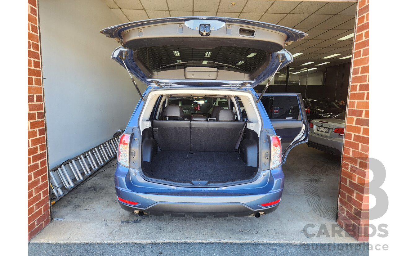 4/2008 Subaru Forester XS Premium MY09 4d Wagon Blue 2.5L
