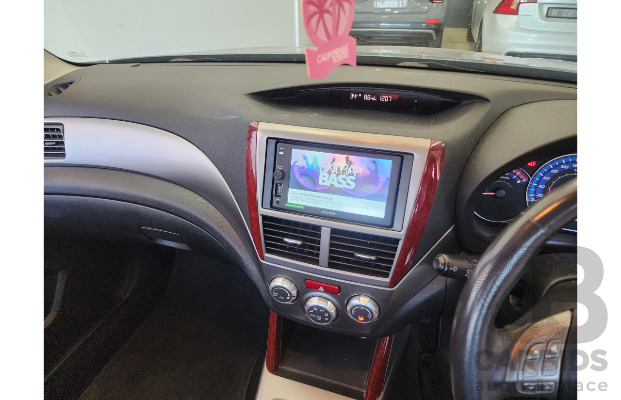 4/2008 Subaru Forester XS Premium MY09 4d Wagon Blue 2.5L