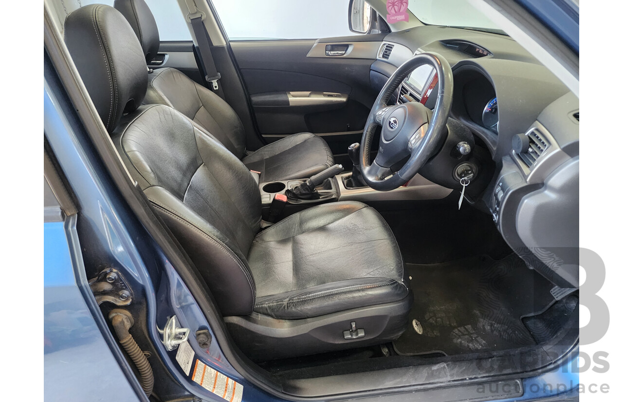 4/2008 Subaru Forester XS Premium MY09 4d Wagon Blue 2.5L