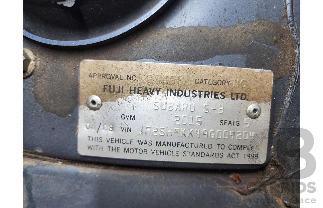 4/2008 Subaru Forester XS Premium MY09 4d Wagon Blue 2.5L