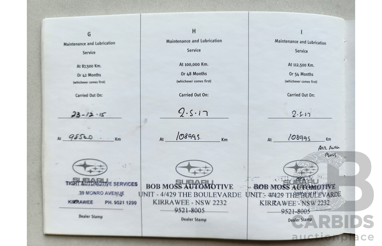 4/2008 Subaru Forester XS Premium MY09 4d Wagon Blue 2.5L