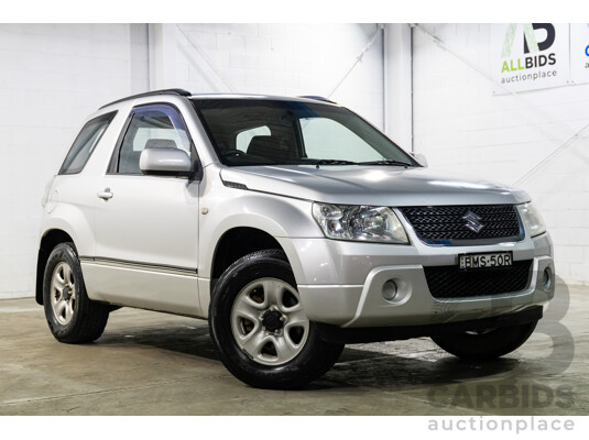 2/2010 Suzuki Grand Vitara (4x4) JT MY08.5 2d Wagon Silky Silver Metallic 2.4L