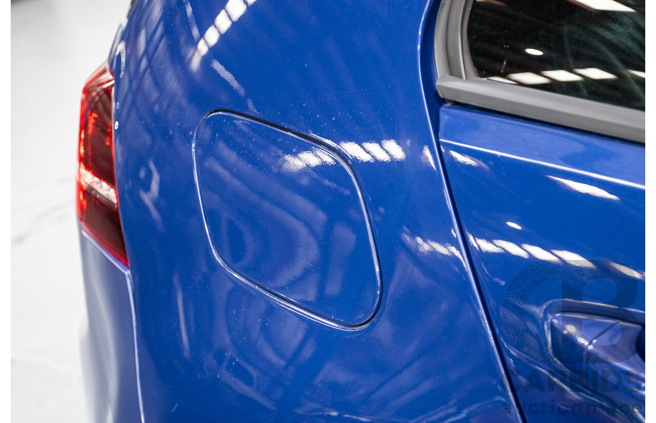 4/2016 Volkswagen Golf R (AWD) AU MY16 5D Hatchback Lapiz Blue Metallic Turbo 2.0L