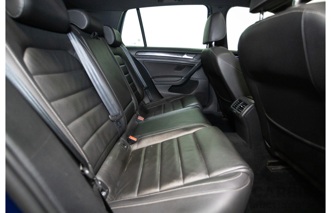 4/2016 Volkswagen Golf R (AWD) AU MY16 5D Hatchback Lapiz Blue Metallic Turbo 2.0L