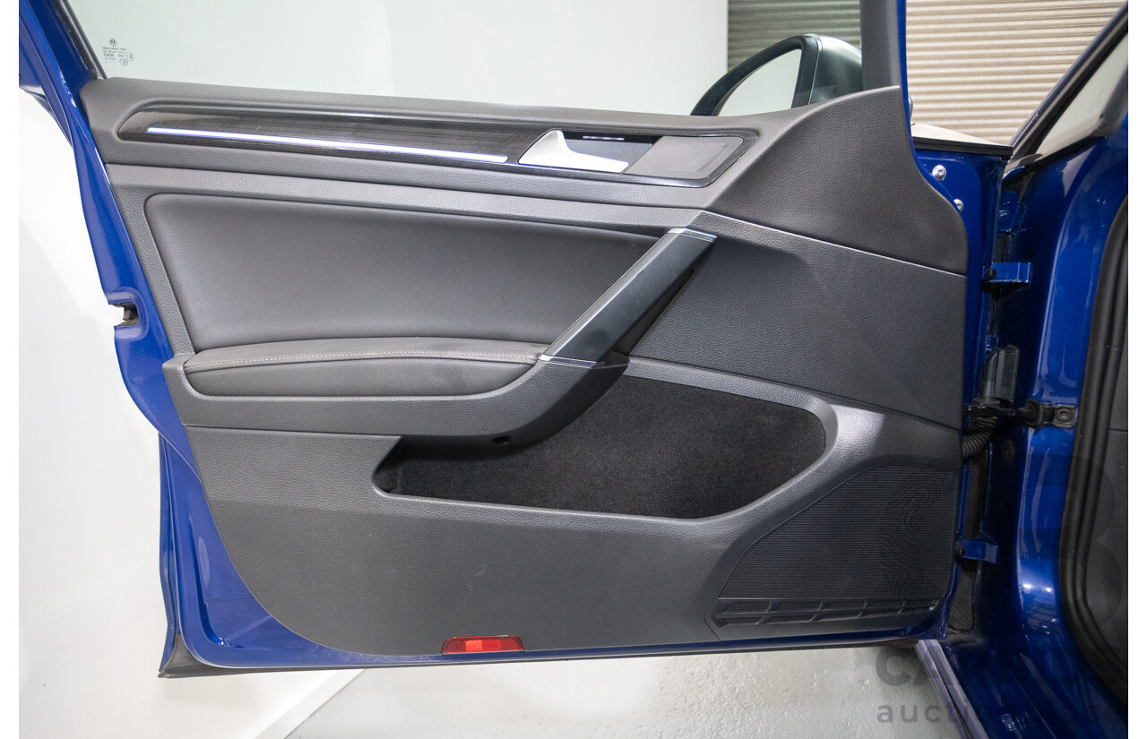 4/2016 Volkswagen Golf R (AWD) AU MY16 5D Hatchback Lapiz Blue Metallic Turbo 2.0L