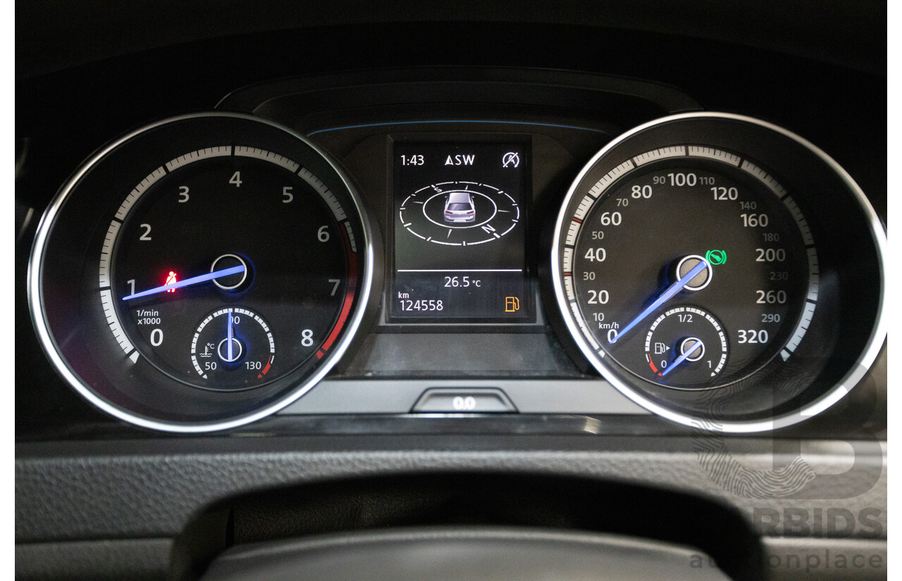 4/2016 Volkswagen Golf R (AWD) AU MY16 5D Hatchback Lapiz Blue Metallic Turbo 2.0L