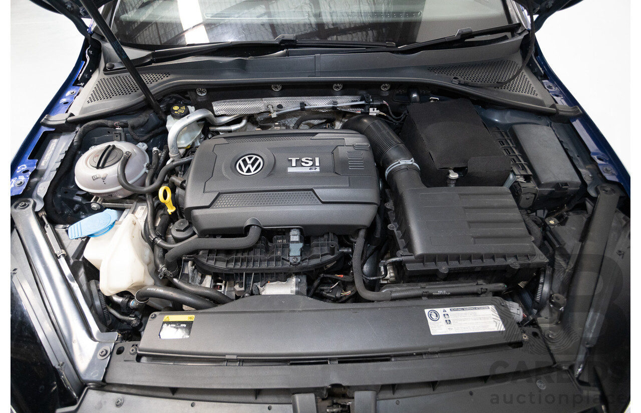 4/2016 Volkswagen Golf R (AWD) AU MY16 5D Hatchback Lapiz Blue Metallic Turbo 2.0L