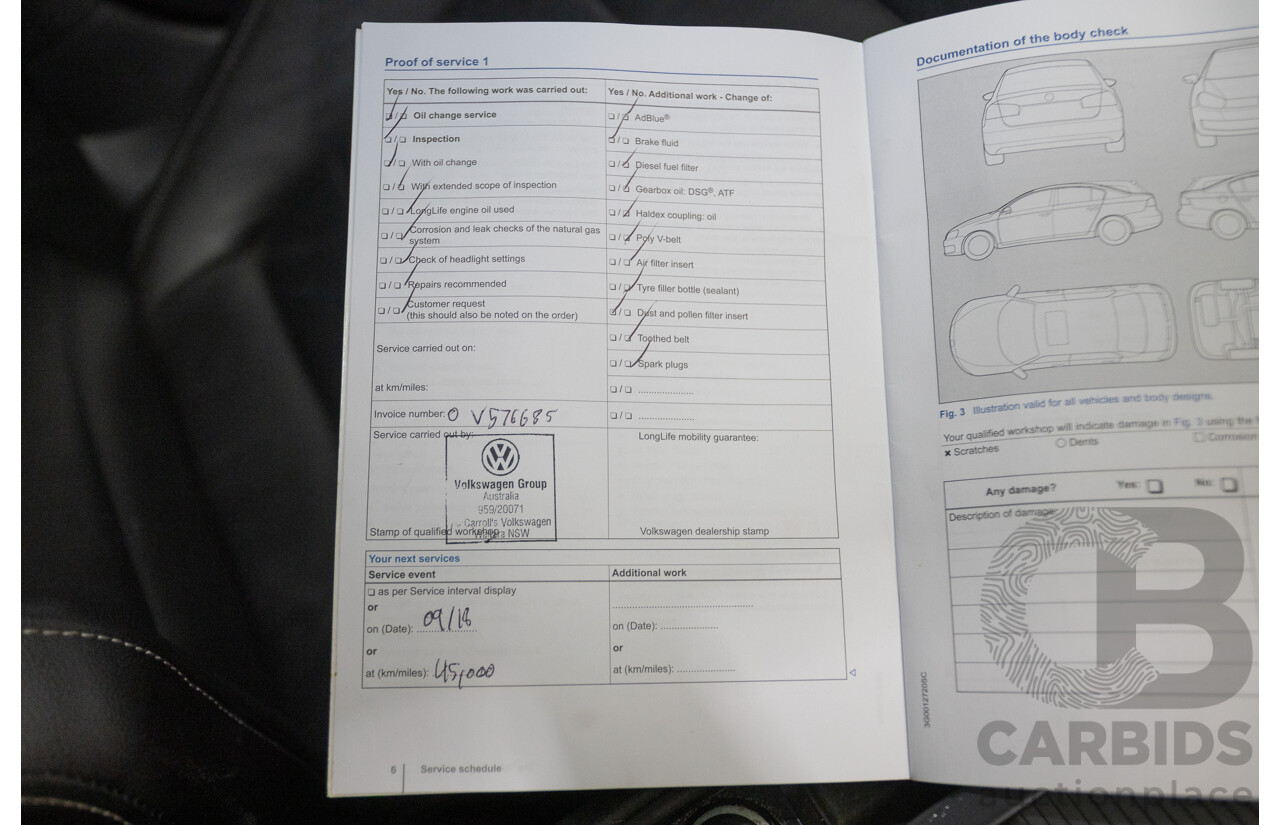 4/2016 Volkswagen Golf R (AWD) AU MY16 5D Hatchback Lapiz Blue Metallic Turbo 2.0L