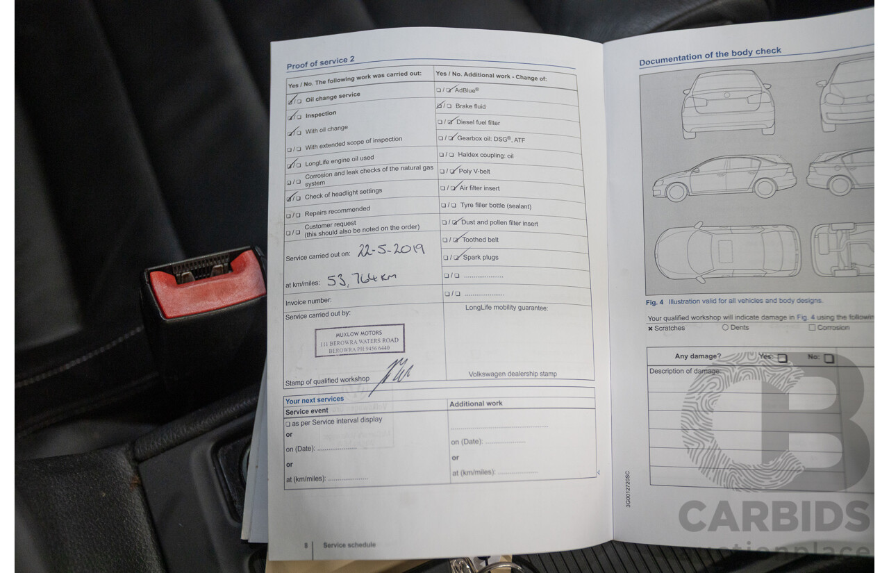 4/2016 Volkswagen Golf R (AWD) AU MY16 5D Hatchback Lapiz Blue Metallic Turbo 2.0L