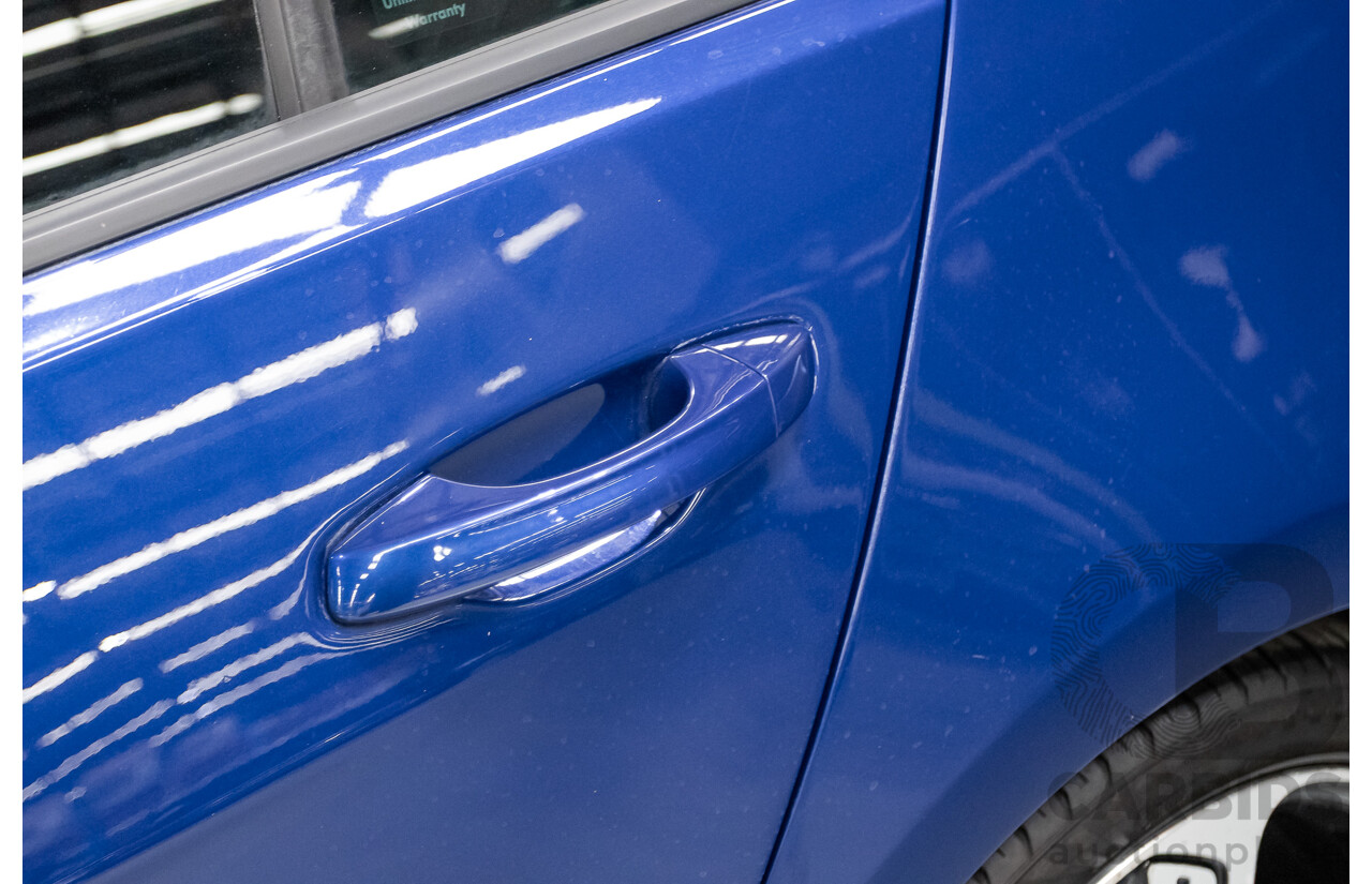 4/2016 Volkswagen Golf R (AWD) AU MY16 5D Hatchback Lapiz Blue Metallic Turbo 2.0L