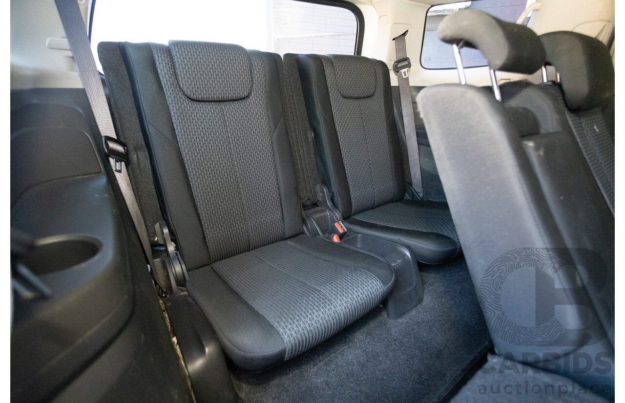 09/2015 Isuzu MU-X LS-U (4x4) UC MY15 4D Wagon Silky White Pearl Turbo Diesel 3.0L - 7 Seats