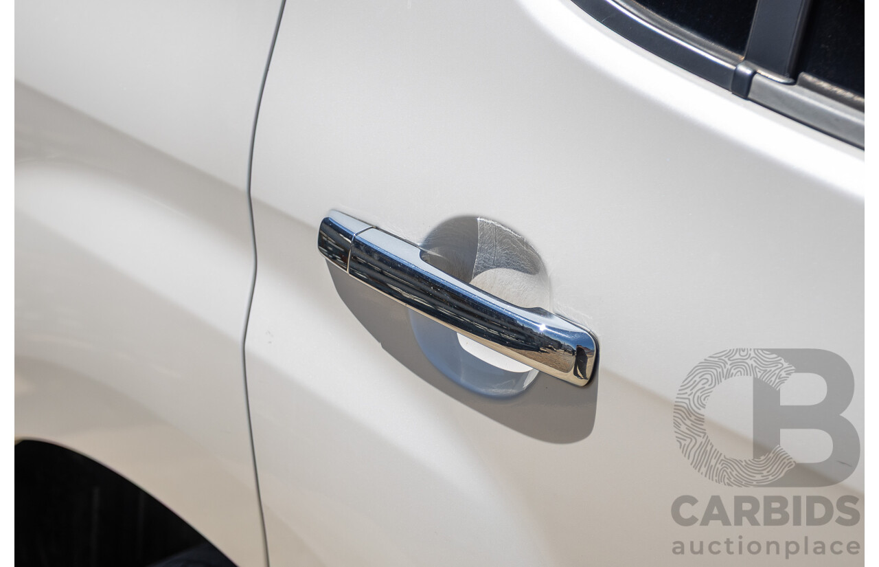 09/2015 Isuzu MU-X LS-U (4x4) UC MY15 4D Wagon Silky White Pearl Turbo Diesel 3.0L - 7 Seats