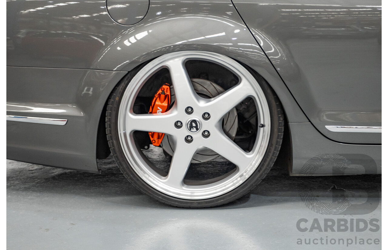 05/2012 Holden Special Vehicles (HSV) Grange Build No.219 WM3 MY12 4D Sedan Alto Grey V8 6.2L