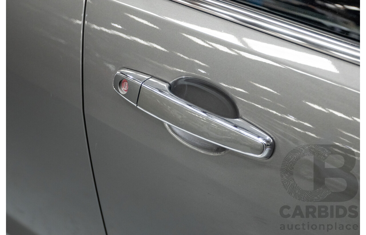 05/2012 Holden Special Vehicles (HSV) Grange Build No.219 WM3 MY12 4D Sedan Alto Grey V8 6.2L