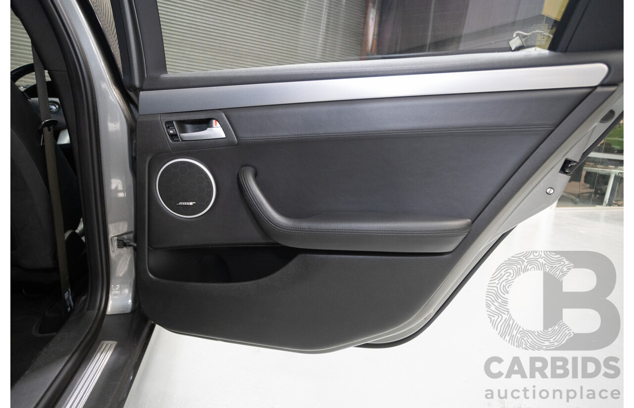 05/2012 Holden Special Vehicles (HSV) Grange Build No.219 WM3 MY12 4D Sedan Alto Grey V8 6.2L