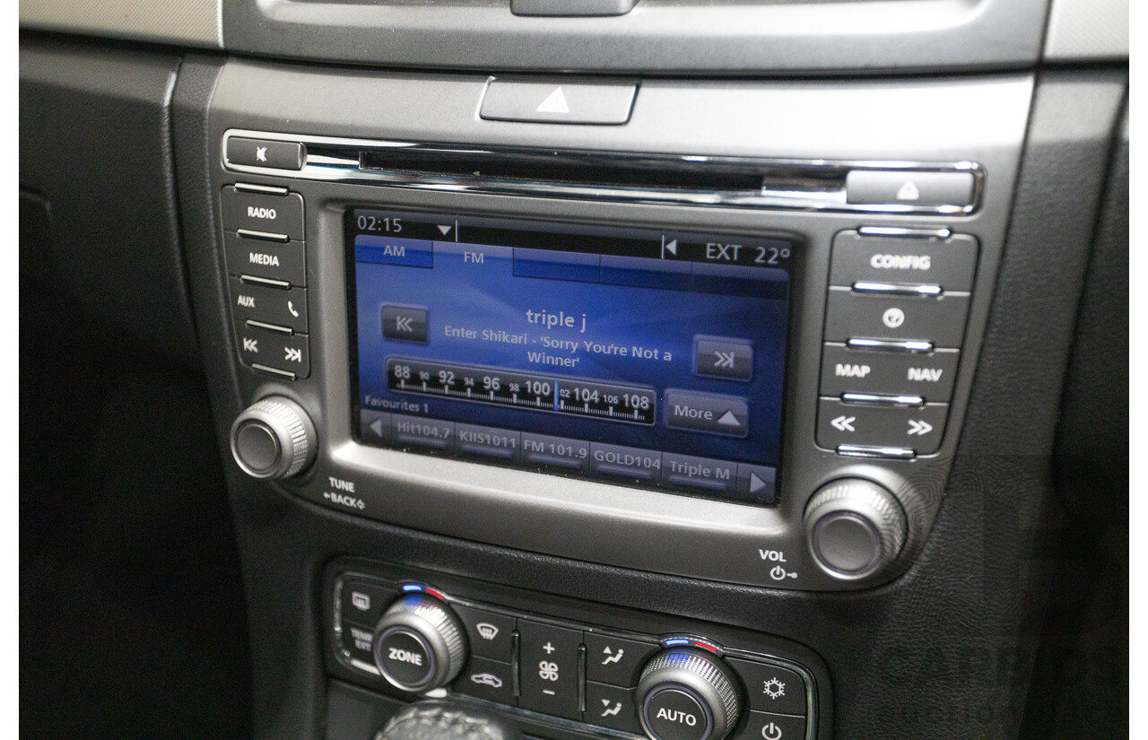 05/2012 Holden Special Vehicles (HSV) Grange Build No.219 WM3 MY12 4D Sedan Alto Grey V8 6.2L