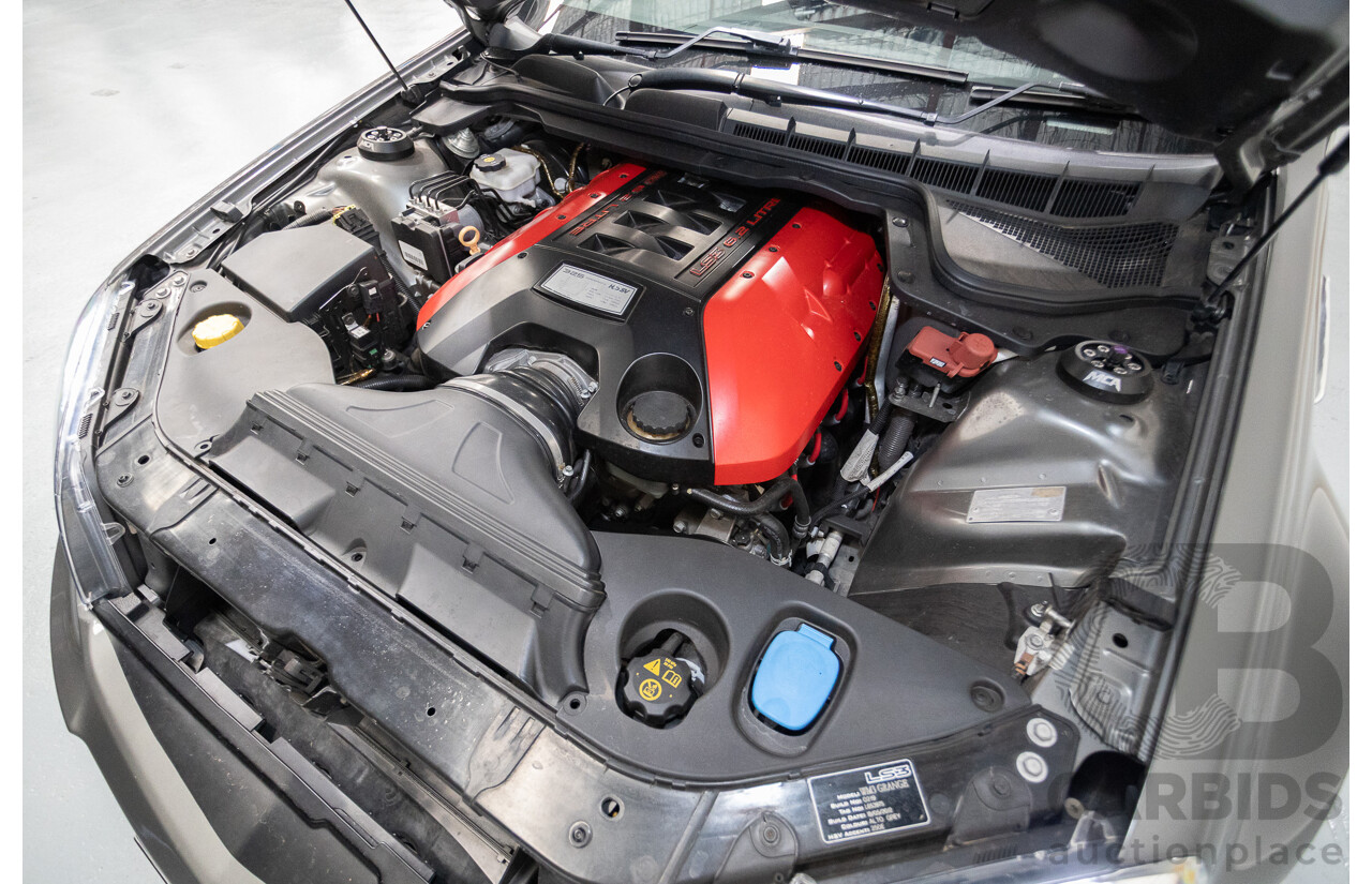 05/2012 Holden Special Vehicles (HSV) Grange Build No.219 WM3 MY12 4D Sedan Alto Grey V8 6.2L