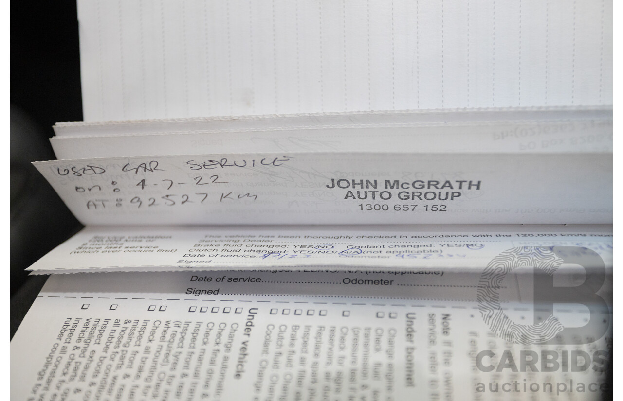 05/2012 Holden Special Vehicles (HSV) Grange Build No.219 WM3 MY12 4D Sedan Alto Grey V8 6.2L