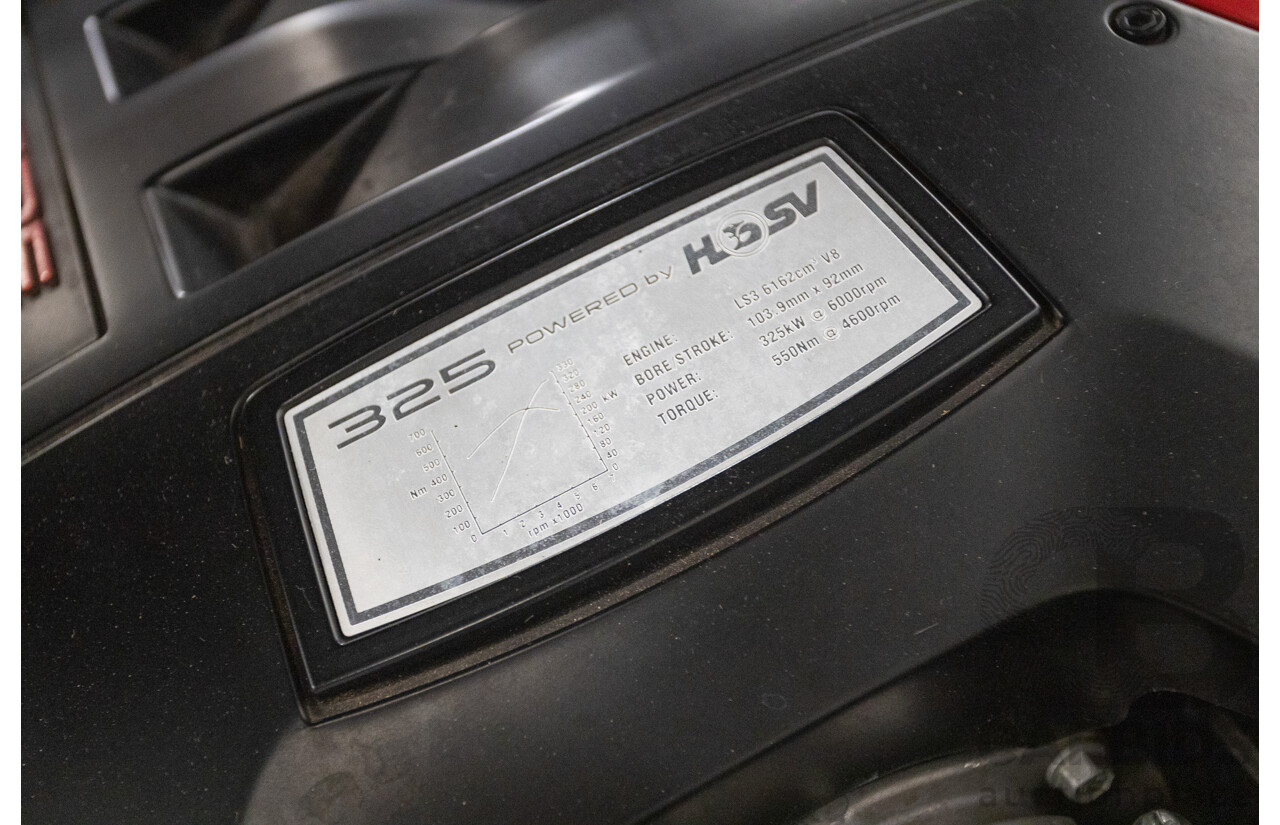 05/2012 Holden Special Vehicles (HSV) Grange Build No.219 WM3 MY12 4D Sedan Alto Grey V8 6.2L