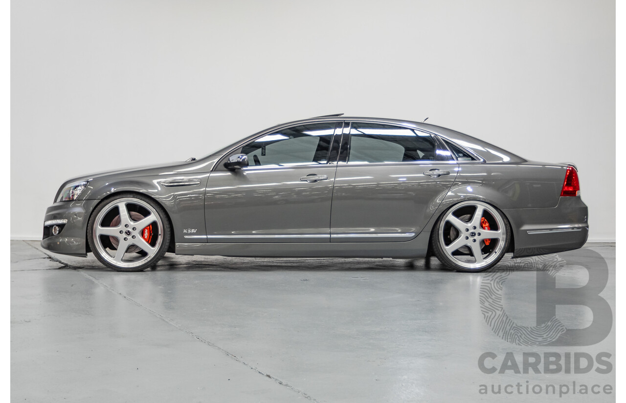 05/2012 Holden Special Vehicles (HSV) Grange Build No.219 WM3 MY12 4D Sedan Alto Grey V8 6.2L