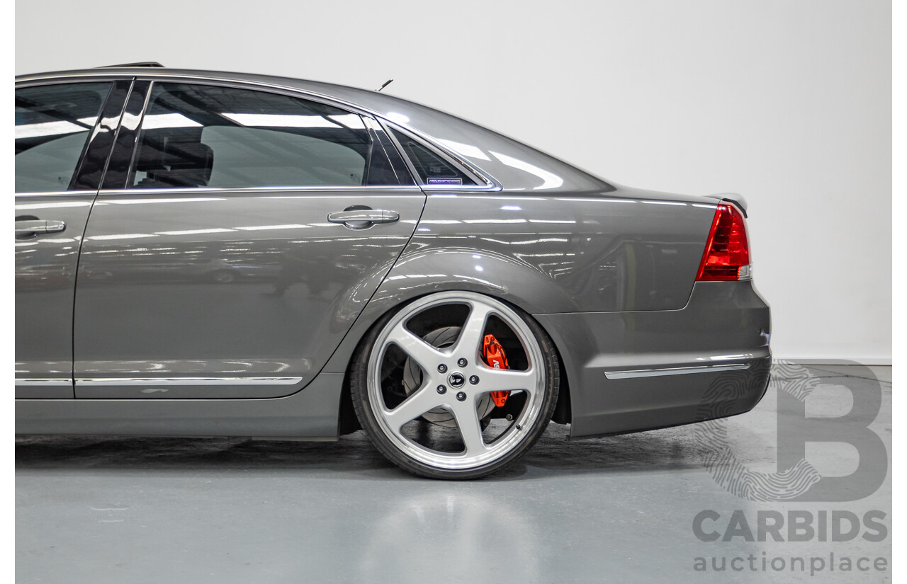 05/2012 Holden Special Vehicles (HSV) Grange Build No.219 WM3 MY12 4D Sedan Alto Grey V8 6.2L