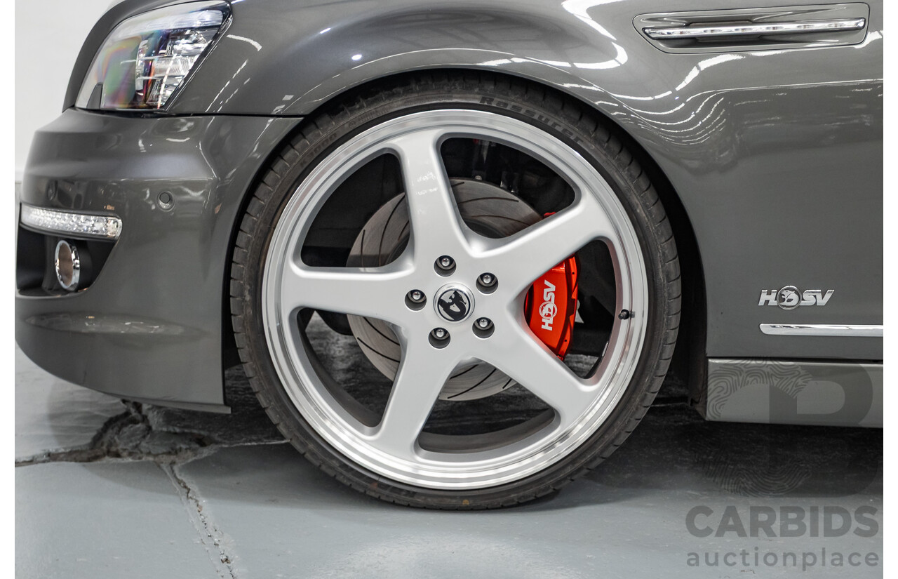 05/2012 Holden Special Vehicles (HSV) Grange Build No.219 WM3 MY12 4D Sedan Alto Grey V8 6.2L