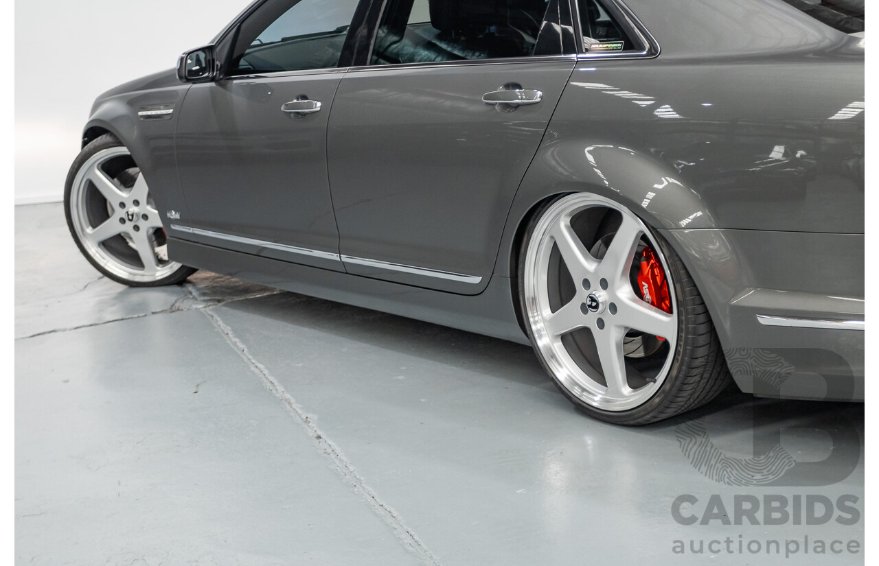 05/2012 Holden Special Vehicles (HSV) Grange Build No.219 WM3 MY12 4D Sedan Alto Grey V8 6.2L