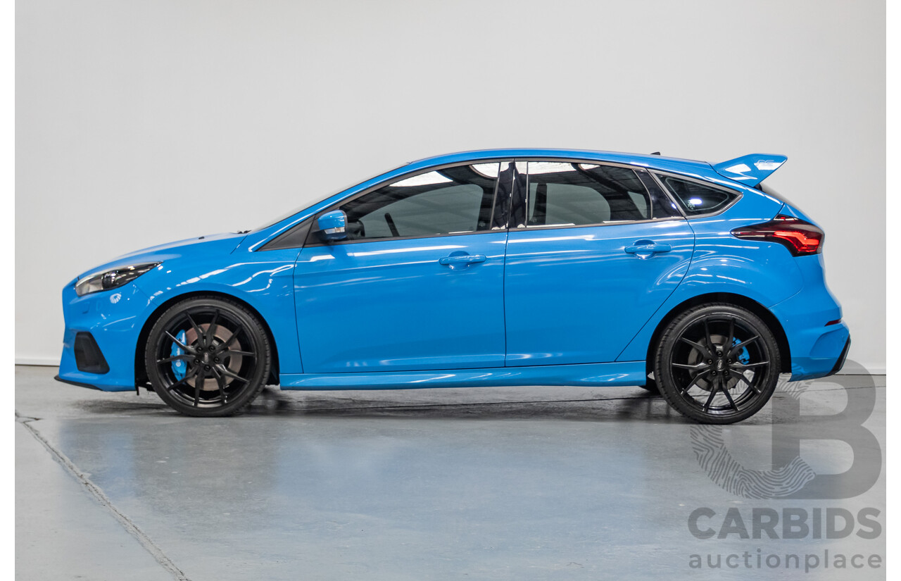 8/2016 Ford Focus RS (AWD) LZ 5D Hatchback Nitrous Blue Pearl Turbo 2.3L