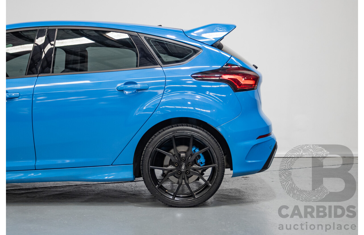 8/2016 Ford Focus RS (AWD) LZ 5D Hatchback Nitrous Blue Pearl Turbo 2.3L