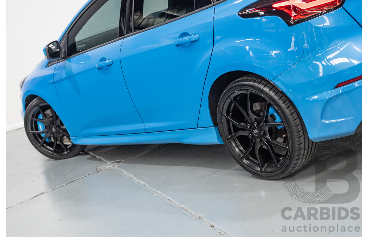 8/2016 Ford Focus RS (AWD) LZ 5D Hatchback Nitrous Blue Pearl Turbo 2.3L