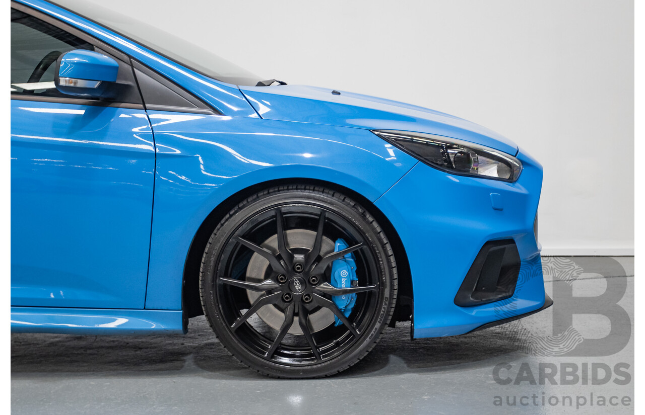 8/2016 Ford Focus RS (AWD) LZ 5D Hatchback Nitrous Blue Pearl Turbo 2.3L